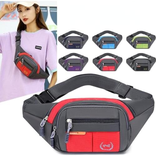 Fanny Pack Women Fashion Waist Pack Casual Crossbody Chest Bags Unisex Hip Bum Bag Travel Belt Bag Sport Purse Pocket Casual