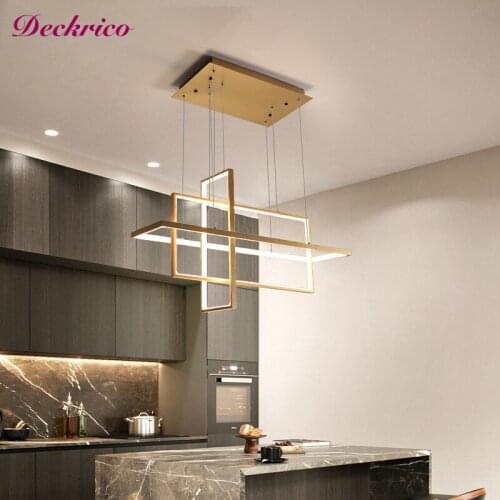 Morden New Hot-Selling Chandelier Led Pendant Lights For Living Room Celiing Lamp Kitchen Dining Office Hanging Lights Fixtures