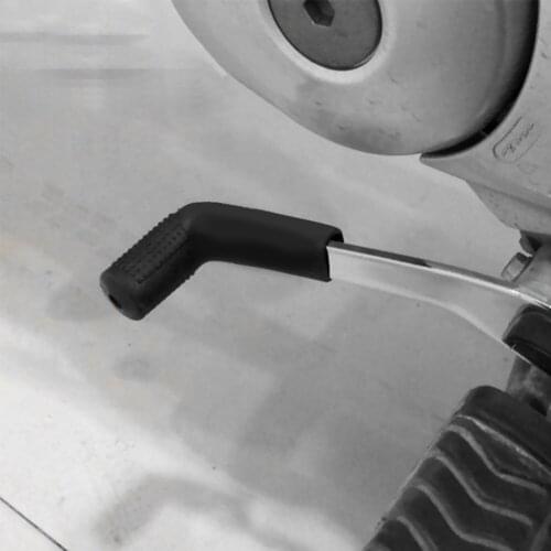 Universal Rubber Motorcycle Gear Shift Cover Shifter Sock Shoe Boot Protector for Motorbike Motocross Ebike Black gear hand