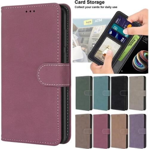 2021 Matte PU Leather Case for Samsung Galaxy Note 3 4 5 8 9 10 20 Lite Ultra Pro M51 M31 M31S M01 M10 M11 M20 M30 Wallet Flip C