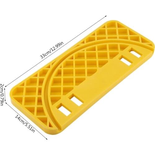 33 X 14X2 CM Beekeeping Honey Tools Bee Knife ABS Honey Type Bee Keeper Flat Equipment Hive Scraper Tool Yellow