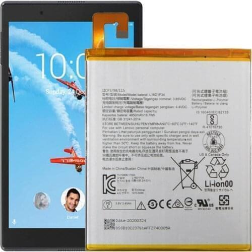 L16D1P34 Battery For Lenovo Tab 4 8" TB-8504F TB-8304F TB-8304F1 ZA2B0009US Battery Replacement Repair Part