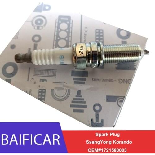 Baificar Brand New Genuine Spark Plug 1721580003 For SsangYong Korando