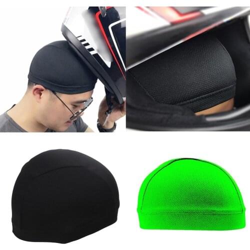 Unisex Quick Dry Breathable Hat Motorcycle Helmet Inner Cap Racing Cap Under Helmet