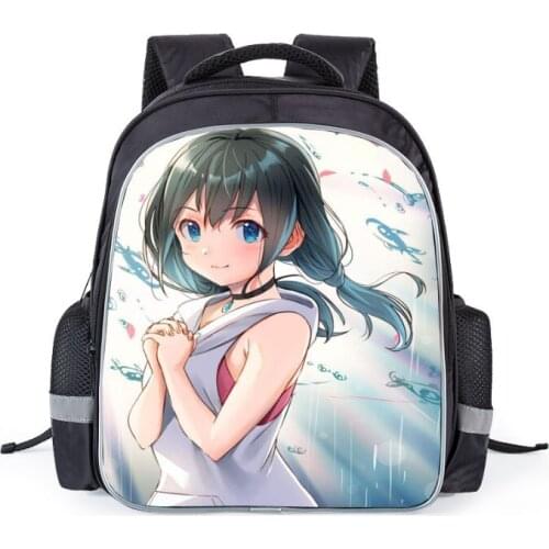 Hot fashion printing The son of the weather childrens school bag cartoon anime kindergarten cute lightening shoulder backpack