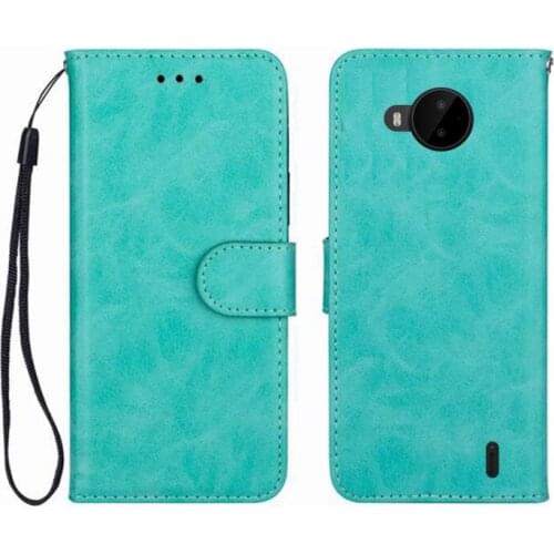 For Nokia C20 Plus 6.5" 2021 C20Plus Wallet Case High Quality Flip Leather Protective Phone Support Cover