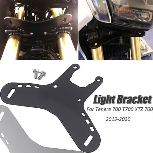 For YAMAHA Tenere 700 T700 XTZ 700 2019 2020 Motorcycle Auxiliary Light Bracket Driving Lamp Fog Lights