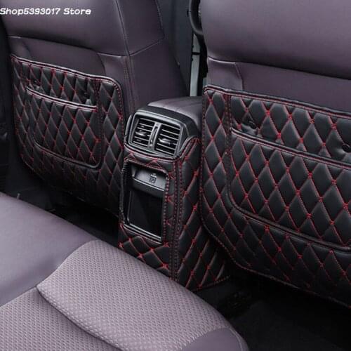 Car Seat Back Anti-kick Mat Anti-Dirty Protector Cover Waterproof Pads Interior Accessorie For Nissan Qashqai J11 2015-2020 2021