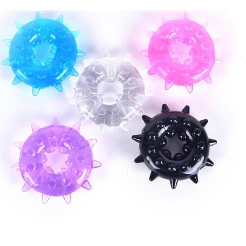 Male sex toys Silicone Time Delay Ejaculation Penis Ring Sex Toys Adults Cock RingsProduct Male Crystal Ring