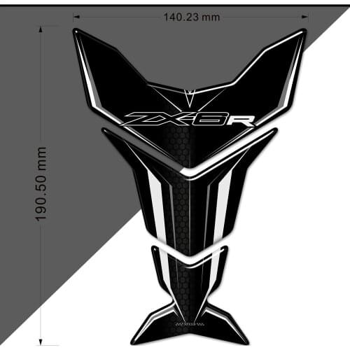 For Kawasaki Ninja ZX-6R ZX6R ZX 6R Stickers Tank Pad Knee DecalTank Pad Motorcycle Protective 2015 2016 2017 2018 2019 2020