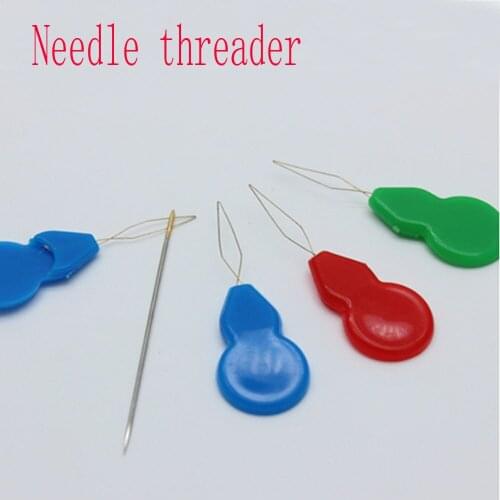 50pcs Sewing machine accessories needle thread sewing needle threader charger adapter scissors AA Battery