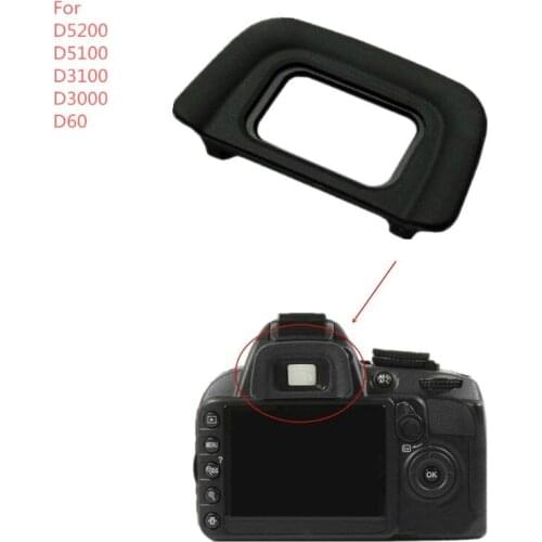 2020 New DK-20 Rubber Black Eyecup Viewfinder Eyepiece For N-IKON Camera DSLR D50 D60 D70 D70S D3000 D3100 D5100 High Quality