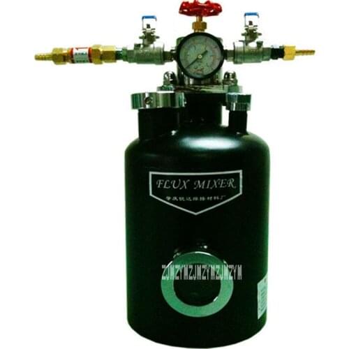 New RD160T-B Flux Generator Carbon Steel Type Copper Flux Welder 4.5L 3m3 / h Flux Soldering Device With Belt Regulating Valve