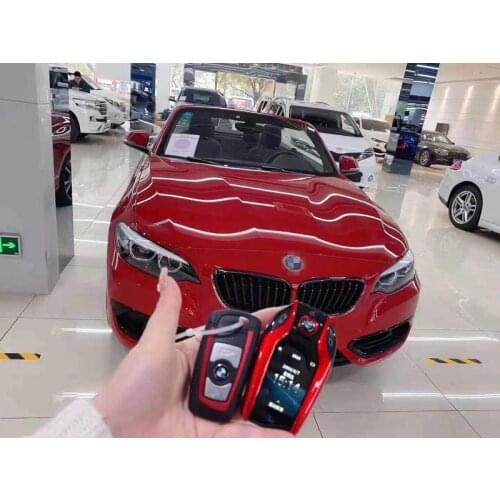 PKE LCD remote control for one Button Start Stop for BMW for Benz with LOGO