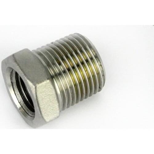 STAINLESS STEEL 3/8 INCH X 1/4 INCH BSP REDUCING BUSH