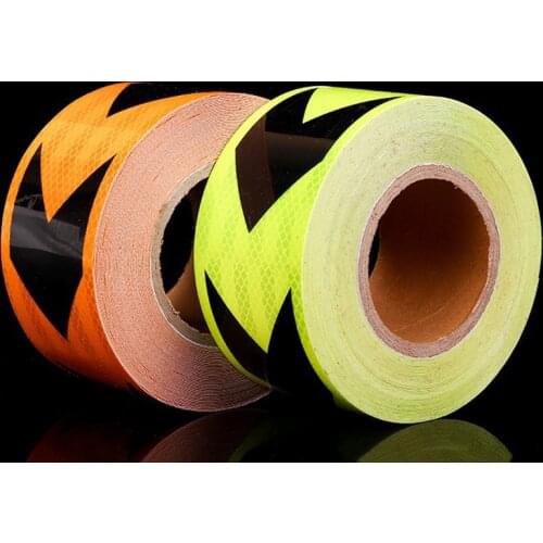 Width 10cm Car Reflective Stickers Warning Strip Truck Auto Supplies Night Driving Safety Sticker Automobile Reflective Sticker