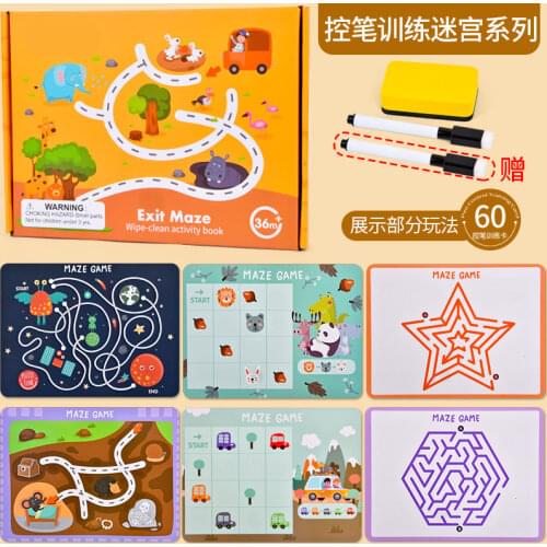 Writing skills preschool Tracing Board Educational Learning Gift copybook for kids Children Exercises Calligraphy Practice book