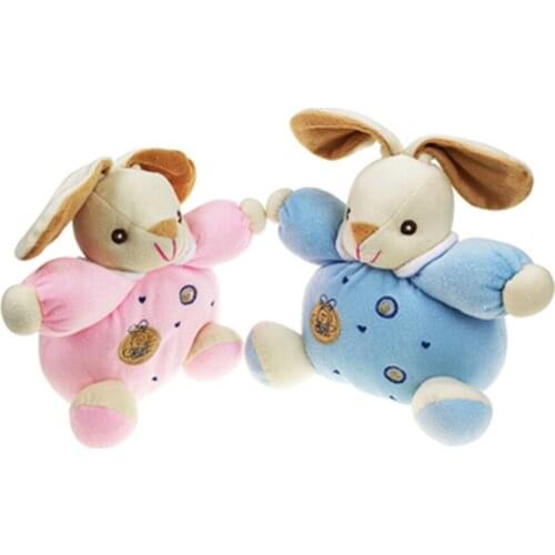 Soothing rabbit holding doll sleep doll plush toy toddler animal doll multi-functional grip doll