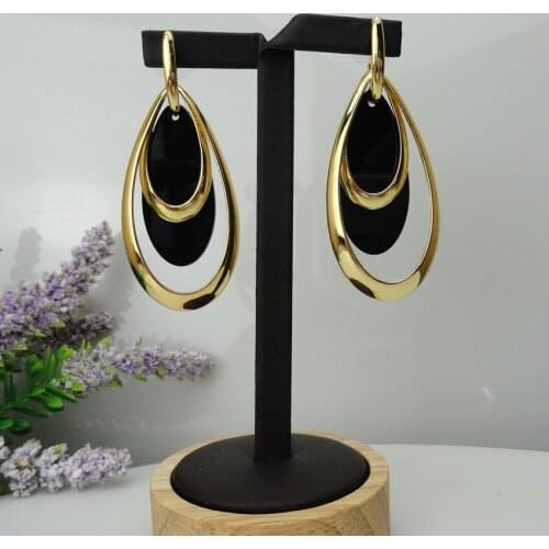 Yuminglai Dubai Costume Jewelry Drop Earrings Italian Design for Women FHK7646