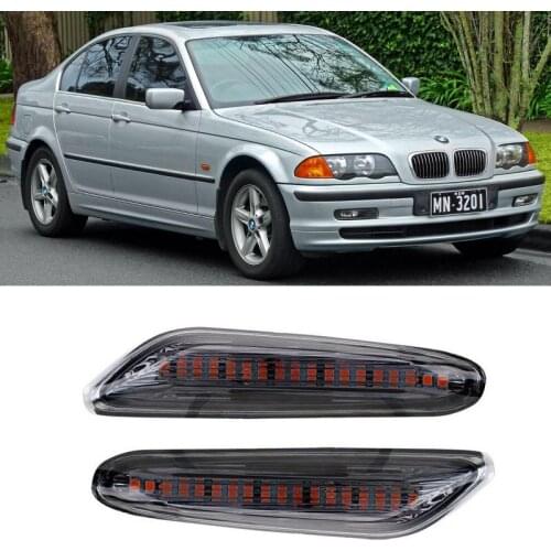 2pc Led Leaf Board Turn Signal Light For Bmw E46 E60 E90 E92