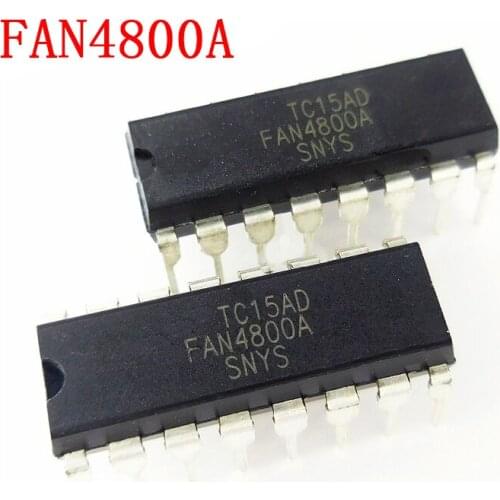 5pcs FAN4800A DIP-16 FAN4800ANY DIP FAN4800IN DIP-16 FAN4800