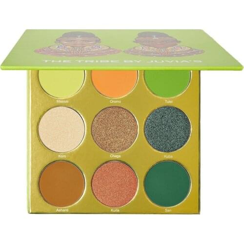 9 Colors Eyeshadow Palette, Makeup Palette Set, High Pigmented Makeup, Palette Matte And Shimmer Colors Eyeshadow Palette