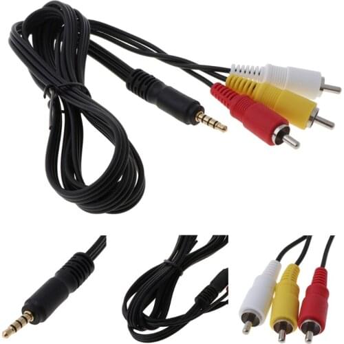 AV A/V Video TV Cable Cord Lead for canon DV Mini Camcorder STV-250/N T84D
