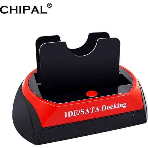 CHIPAL All in One Hdd Docking Station eSATA to USB 2.0 Adapter For 2.5/3.5 Hard Disk Drive HD Docking Station Hard Enclosure
