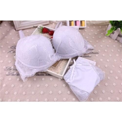 New white bra sets top plus size bralette 32-40 D E F G cup bras for women push up lingerie Intimates dress bra t shirt B3
