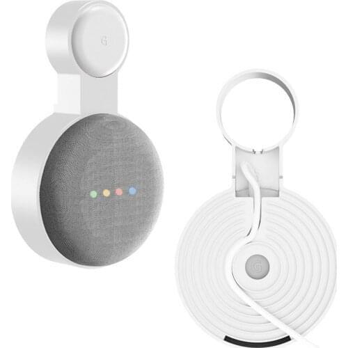 Hot! Wall Mount For Google Home Mini Nest Mini Holder Voice Assistant Smart Home Bracket Kitchen Bedroom Bathroom Accessories