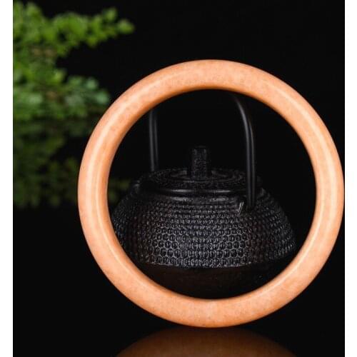 Natural Yellow Jade Bangle Bracelet Genuine Hand-Carved Fine Charm Jewelry Fashion Accessories Amulet for Men Women Gifts