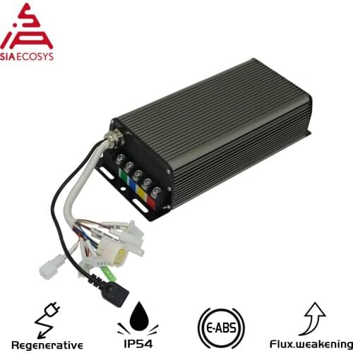 Siaecosys NEW V2 Sabvoton Controller 150A SVMC72150 for QS 3000w Brushless Motor Cruise Controller without Bluetooth Adapter