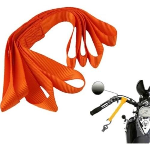 Loop Tie-Down Straps Strong Pull Multifunctional Snowmobile ATV Vehicle Polyester Mini Soft Ratchet Tie Portable Accessories