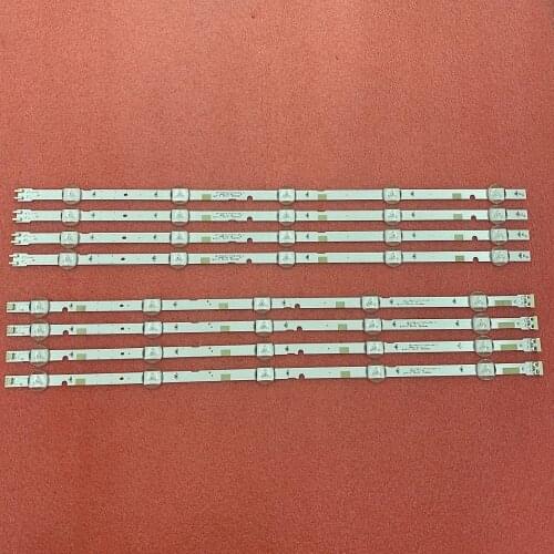 10set=80pcs LED backlight strip for UN49j5200 UN49J5290 UN49J5290A HG49NJ477 UN50J5200 49 FHD-R L-180319-JEDI BN96-46573A 46572A