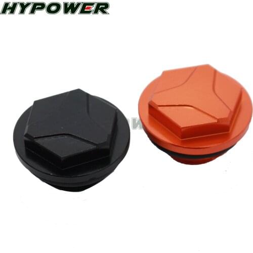 CNC Billet Rear Brake Cylinder Fluid Reservoir Cap Cover For KTM SXF SX EXC EXCF XC XCR 125 150 250 350 400 500 525 530 KT-2