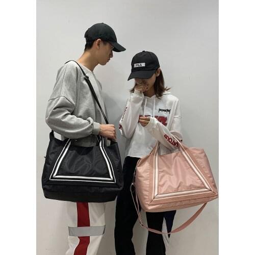 Womens Travel Shoulder Bag Waterproof Sports Fitness Bag Mens Travel Bag Womens Portable Large Capacity Light Travel Luggage