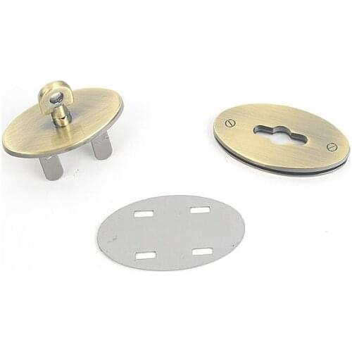 5 cm Turn Lock / Slide Lock,Oval Round Lock Bag Making Suppliers