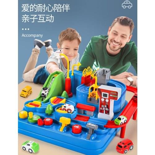 Autopiste Autoracen Educatief Speelgoed Concentratietraining Ouder-kind Interactieve Spelletjes Autoavontuur Logisch Denken