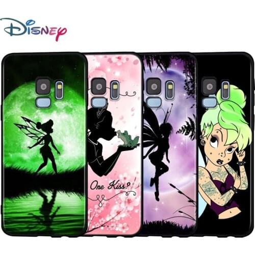 Black Soft Cute Wendy Tinkerbell For Samsung Galaxy A9 A8 A7 A6 A6S A8S Plus A5 A3 Star 2018 2017 2016 Phone Case