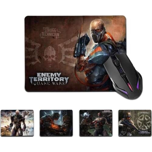 FHNBLJ Top Quality Enemy Territory Quake Wars Office Mice Gamer Soft Mouse Pad Top Selling Wholesale Gaming Pad mouse