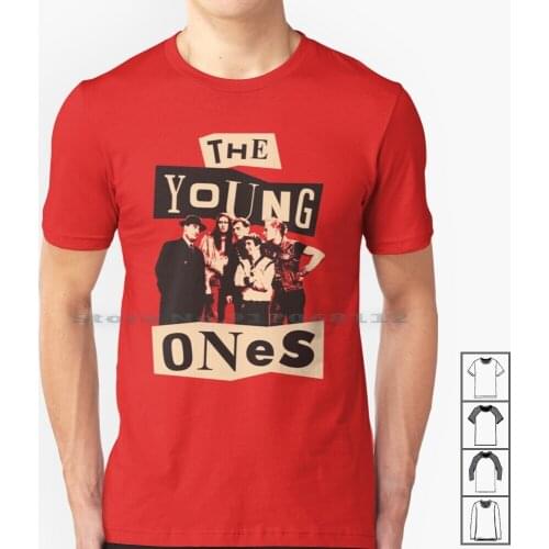 The Young Ones Uk Comedy Pink T Shirt 100% Cotton The Young Ones Young Ones Rick Neil Pye Vyvyan Basterd Mike The Cool Person