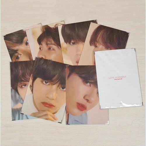 KPOP Bangtan Boys Love Yourself Same Photo Frames Speak Yourself Photos Fans Gifts Collections