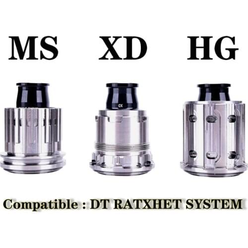 De Metal de titanio DT SCHWEIZER Freilauf dt240 350 180 Kappen MTB Fahrrad Naben Konverter Mountainbike Ende adaptador HG XD