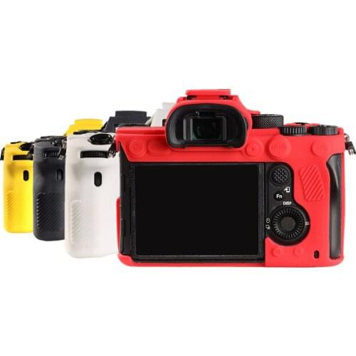 Soft Silicone Rubber Case Frame Skin Protector for Sony A7R Mark IV / 7RM4