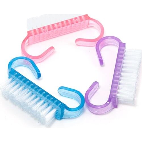 Nail Brush for Manicure 100PCS Nail Art Brushes Pedicure Brush Manicure Brushes Cleaner Nail Equipment Acrylic Nails Brush Set