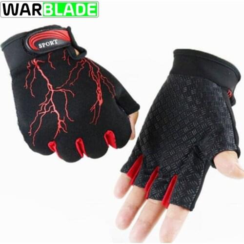 WarBLade 2018 New Sports Gloves Half Finger Biking Cycling Gloves for Men & Women Anti-Skip Spring Fall Guantes Ciclismo