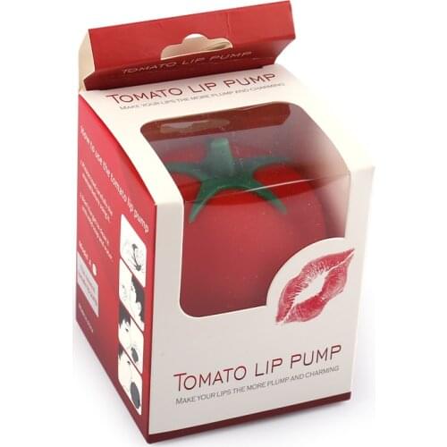 Tomato Sexy lip plumper Enhancer lips plumper tool device Or Super Suction Family Body Cupping Cups Massage silicone