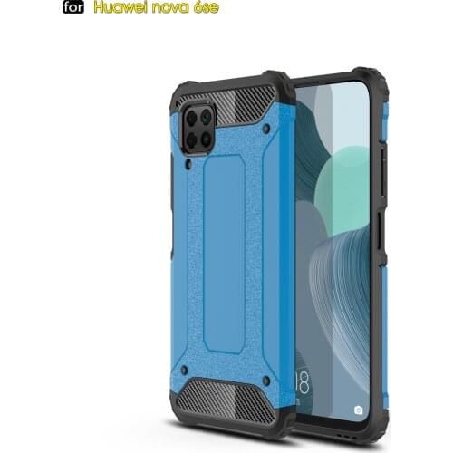 Shockproof Heavy Armor Phone Case For Huawei Nova 3i 3e 4 4e 5 5t 5i 6 6se 8 8se se Anti shock Back Cover