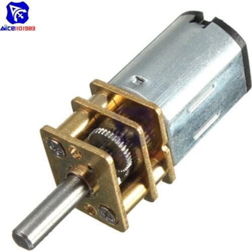 Diymore GA12-N20 Geared Motor DC 6V / 12V 30RPM 300RPM 600RPM Micro Speed Reduction Geared Motor
