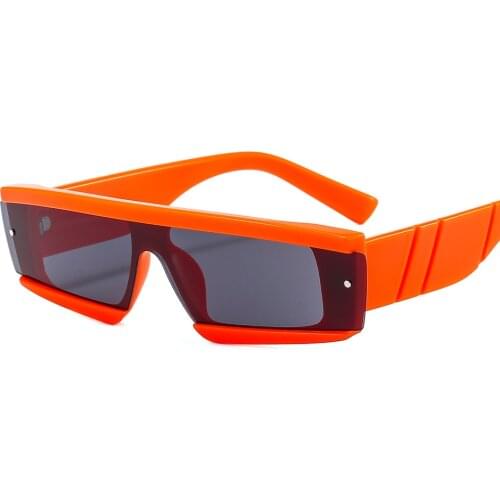 Vintage Square Rimless Sunglasses Women Men Luxury Brand Small Rectangle Sun Glasses Female Shades Oculos De Sol UV400